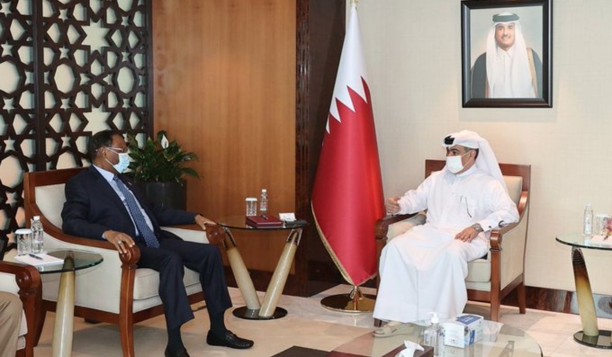 Acting Minister of Finance Meets Somalian counterpart